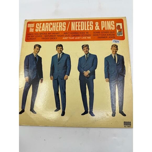 The Searchers – Meet The Searchers / Needles & Pins Vinyl Record Album - Picture 1 of 4